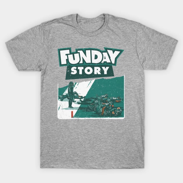 Jacksonville Funday Story Celebration T-Shirt by ClarityMacaws